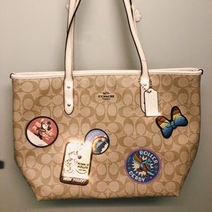 NWOT Coach x DISNEY Limited MINNIE MOUSE TOTE